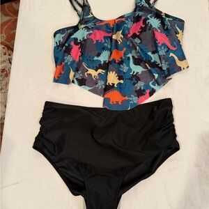 Dinosaur Print Bikini Set